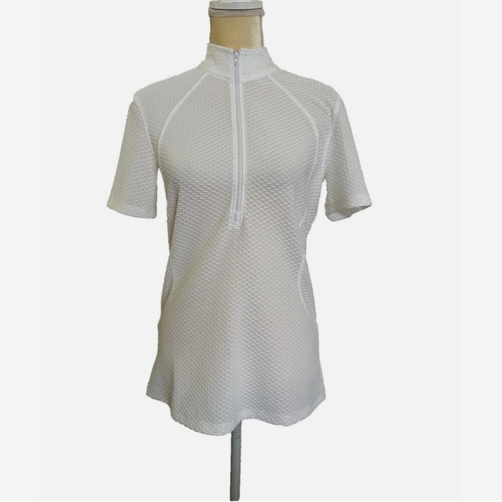 FITS White Show Shirt NWOT Medium